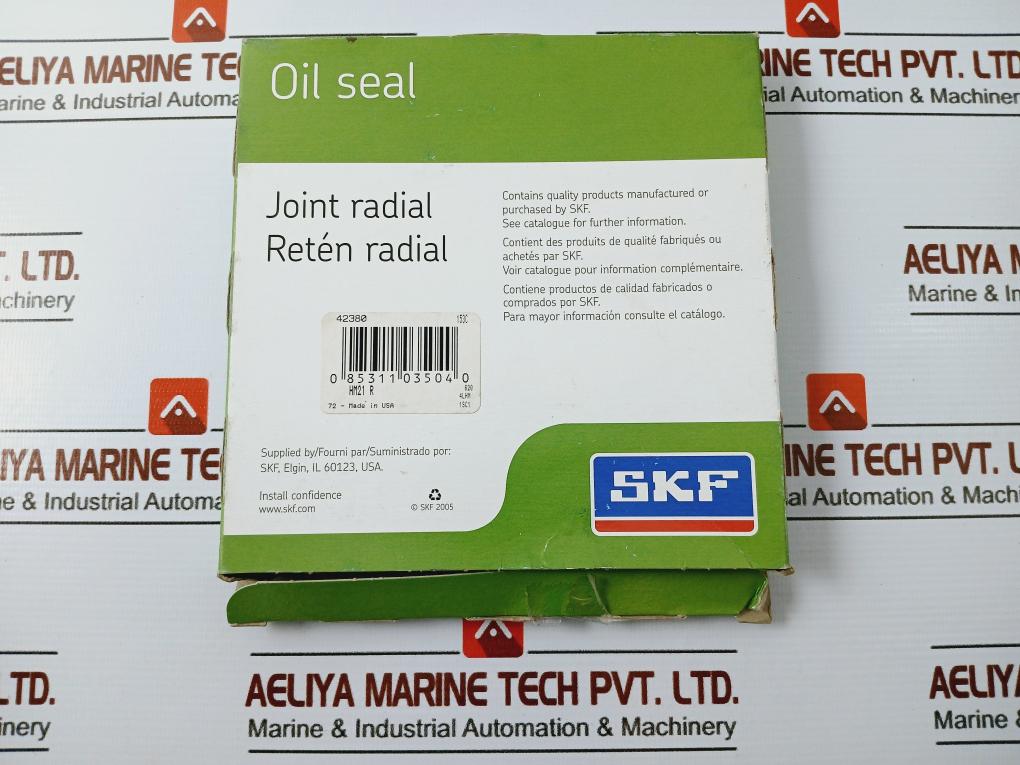 Lot of 8X Skf 42380 Radial Oil Joint Seal