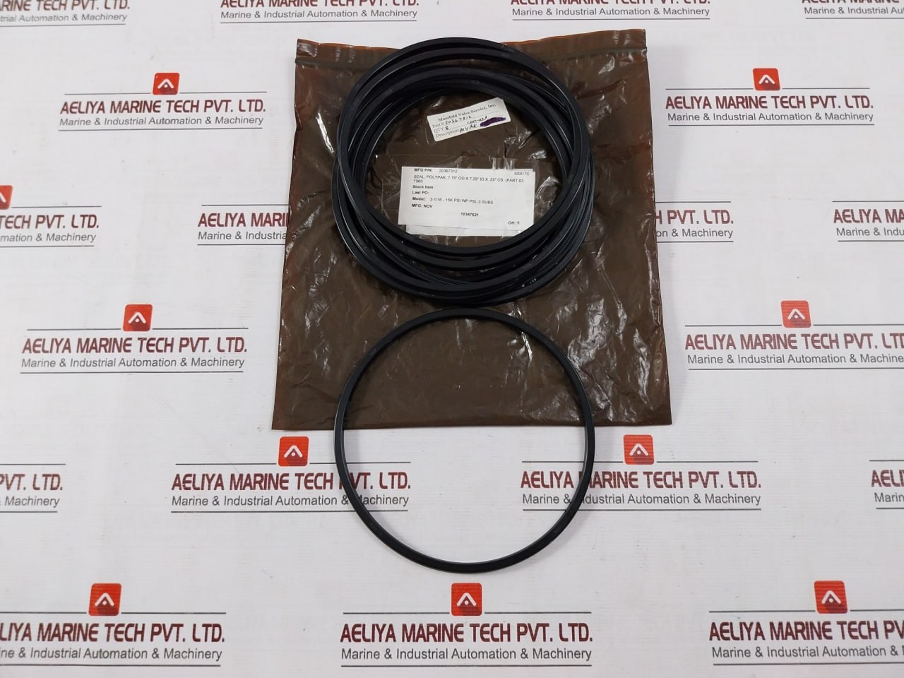 Skf 7.250 Polypak Seal 7.75” Od X 7.25” Id X .25” Cs