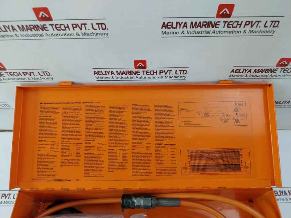 Skf 729124 Hydraulic Pump Kit 0-15000 Psi 0-100 Mpa