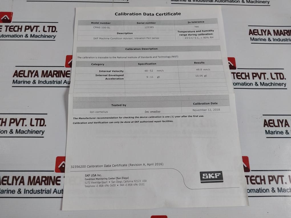 Skf Cmas 100-sl Machine Condition Advisor Set 32150500-en