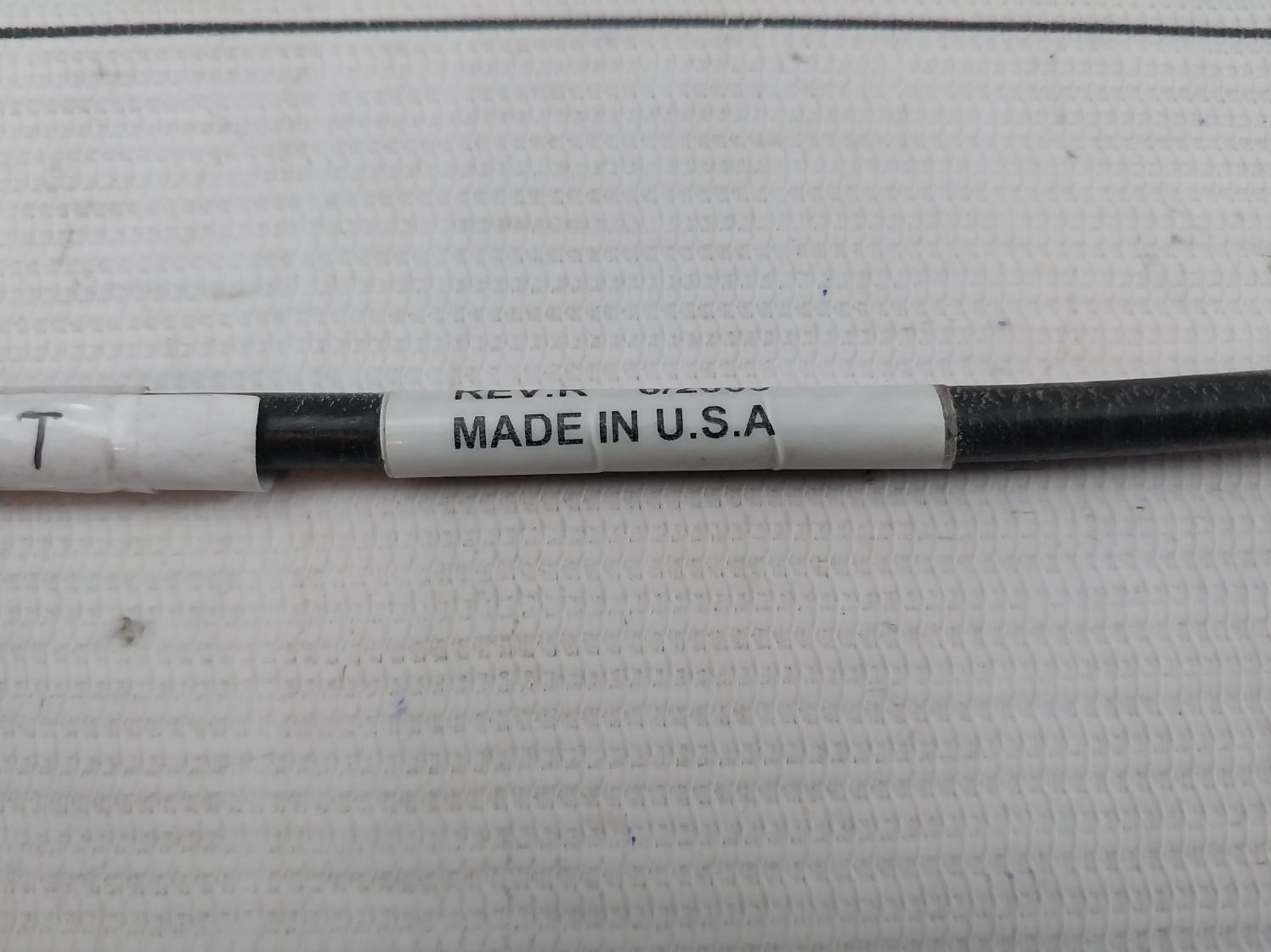 Skf Cmss786A-d2 Vibration Sensor With Cable Rev.R 3M Mil-c-17 Ojud5