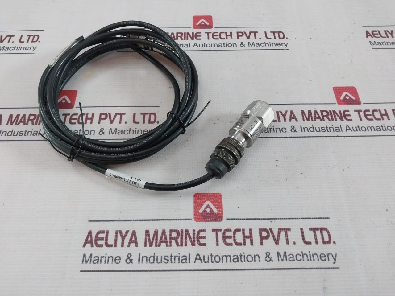 Skf Cmss786A-d2 Vibration Sensor With Cable Rev.R 3M Mil-c-17 Ojud5