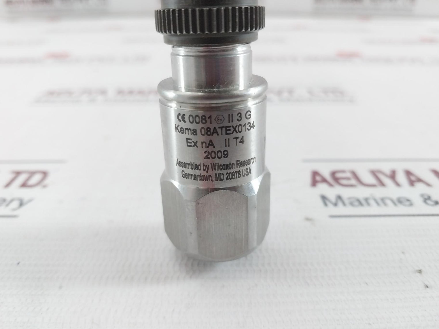 Skf Cmss786A-d2 Vibration Sensor With Cable Rev.R 3M Mil-c-17 Ojud5