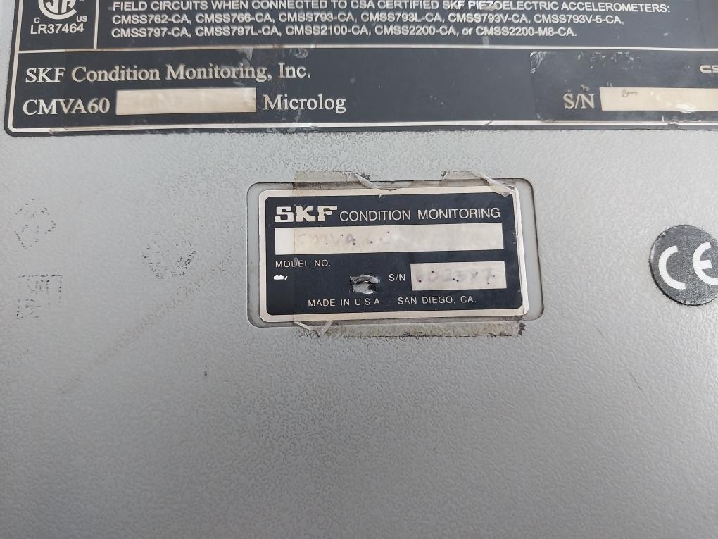 Skf Cmva60-en-1 Microlog Data Analyzer