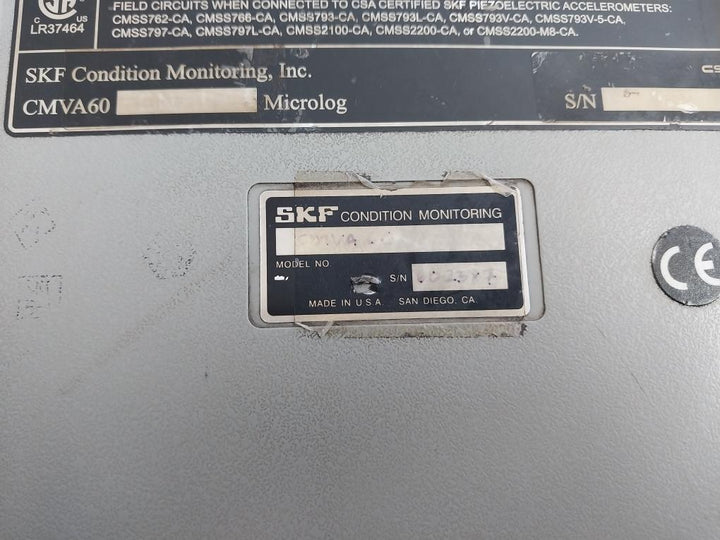 Skf Cmva60-en-1 Microlog Data Analyzer