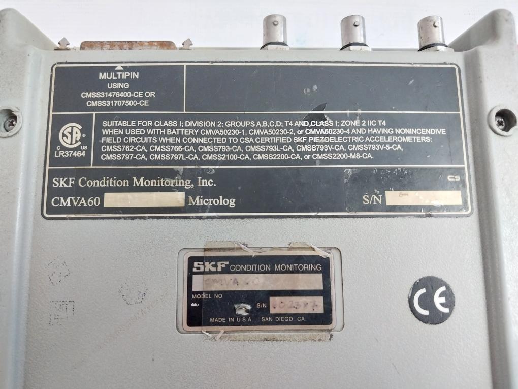 Skf Cmva60-en-1 Microlog Data Analyzer