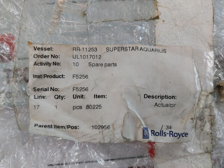 Skf Crab 12 Linear Actuator 0461508-v02, Ul1017012