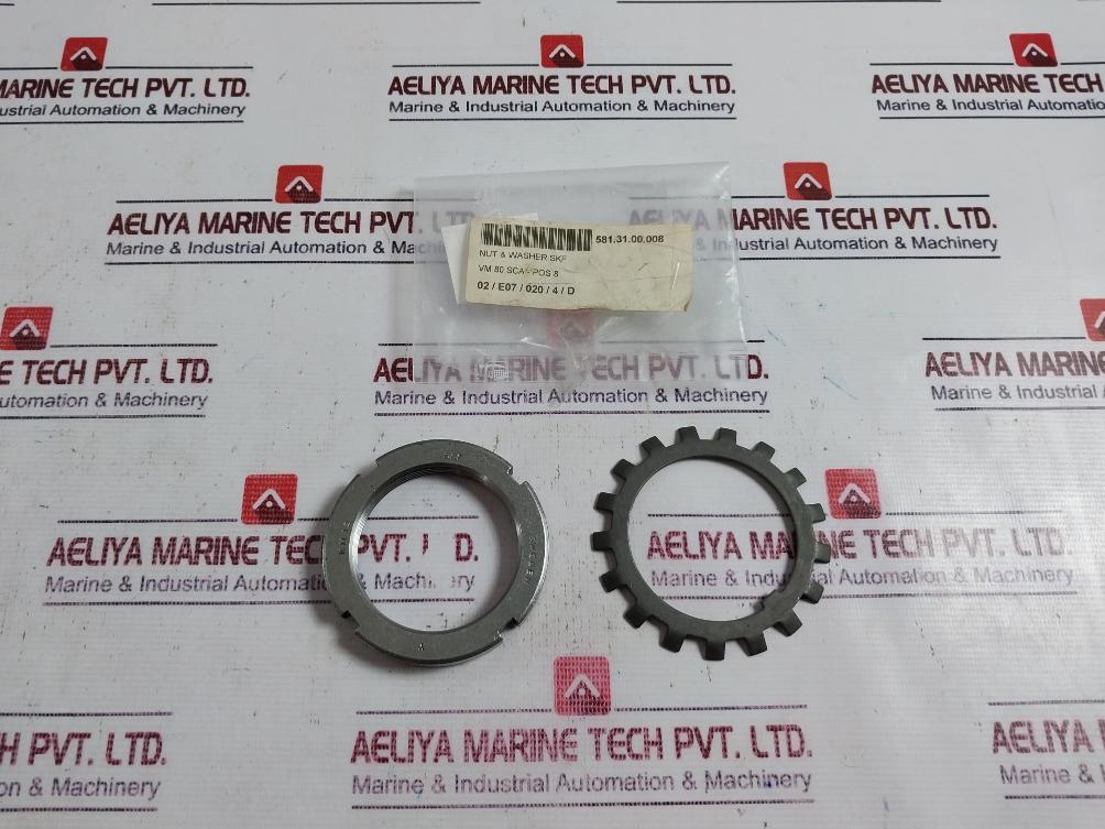 Skf Km12 581.31.00.008 Nut & Washer Skf Set