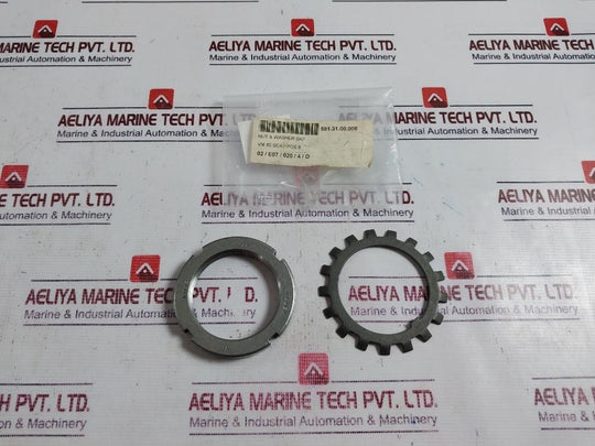 Skf Km12 581.31.00.008 Nut & Washer Skf Set