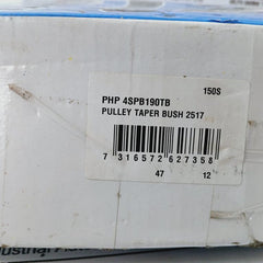 Skf Php 4spb190tb Wedge Taper 4 Groove Pulley Spb190-04 2517