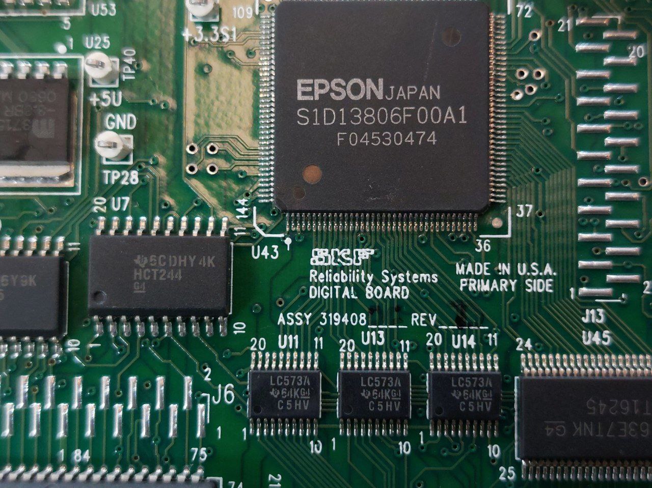 SKF PWB 31940700 Digital Board 31940800T REV.D 31951100 94V-0