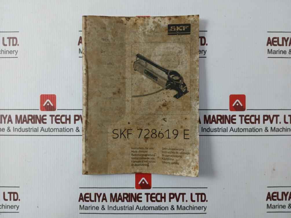 Skf Tmjl 50 Hydraulic Pump With Wika Gauge 50Mpa 7250 Psi Set