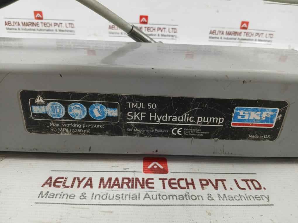 Skf Tmjl 50 Hydraulic Pump With Wika Gauge 50Mpa 7250 Psi Set