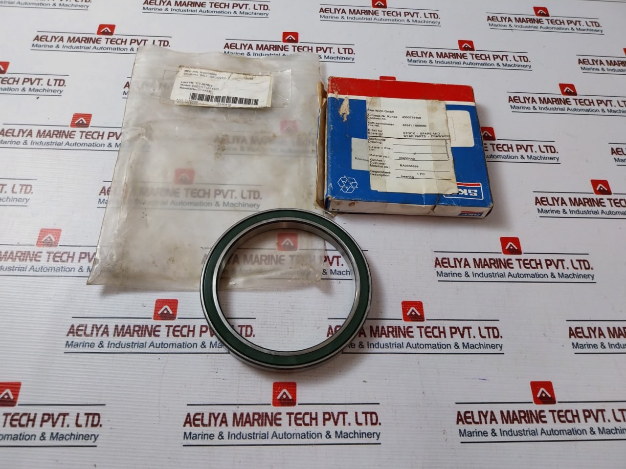 Skf 61824-2Rz Bearing Ball Grooved Wirth/Gh 4500 Ba0056689