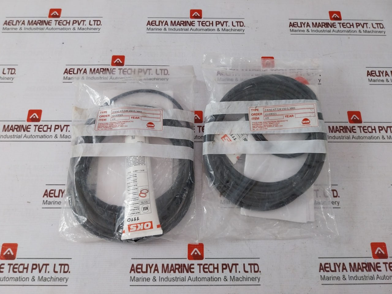 Skum Fjm-150 O-ring Kit For Nozzle So-008321 Rev 0 16911520S