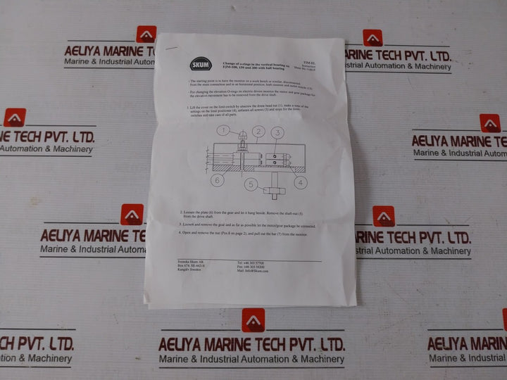 Skum Fjm-150 O-ring Kit For Nozzle So-008321 Rev 0 16911520S