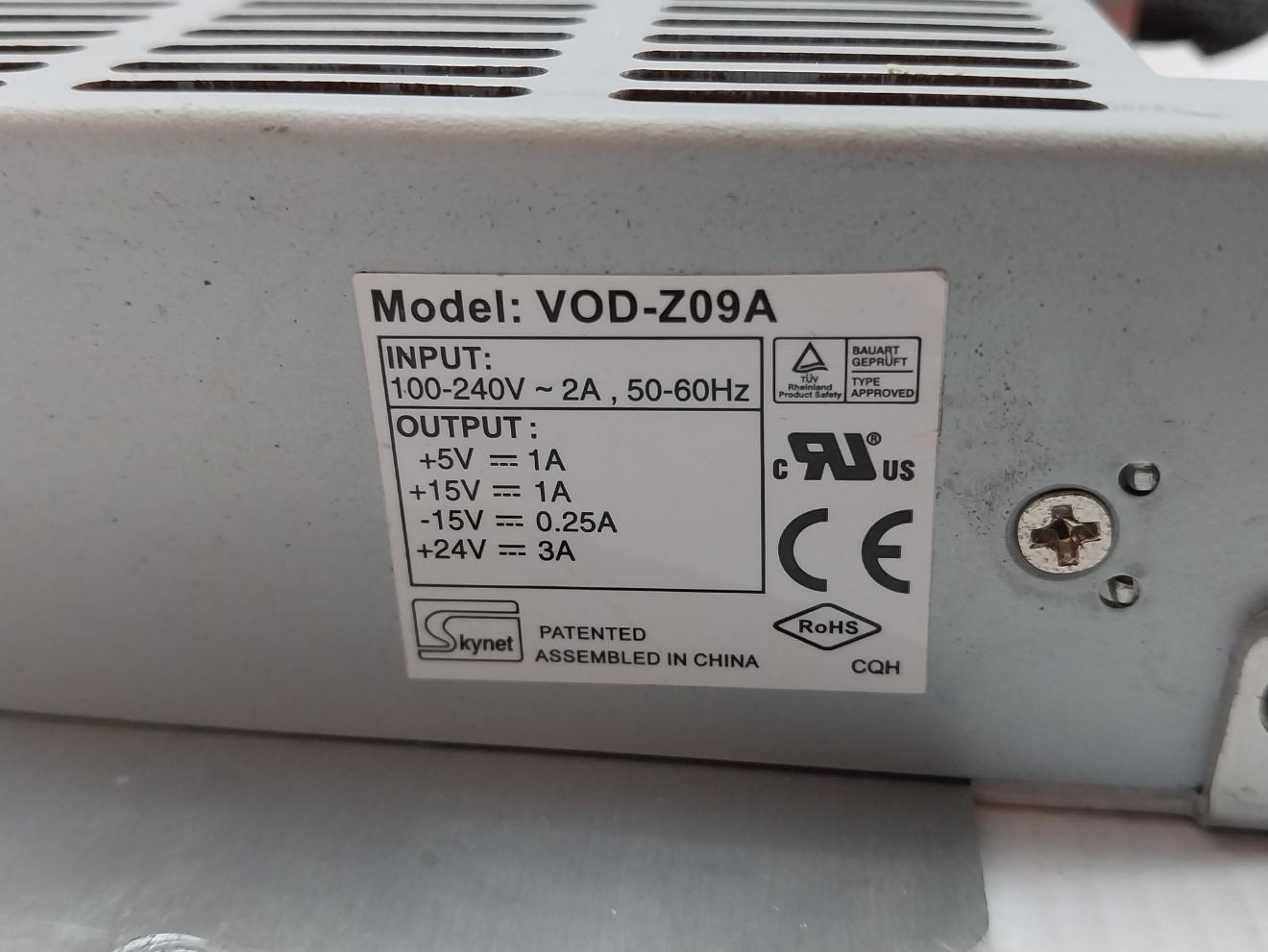 Skynet Vod-z09A Power Supply 100-240V-2A, 50-60Hz