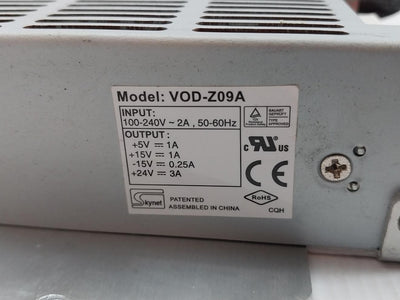 Skynet Vod-z09A Power Supply 100-240V-2A, 50-60Hz