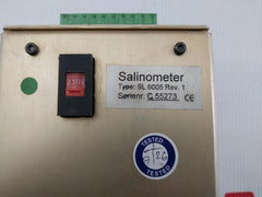 Sl6005 Uni-safe Salinometer 230V 50/60Hz 0-20 Ppm 0-200 Ppm