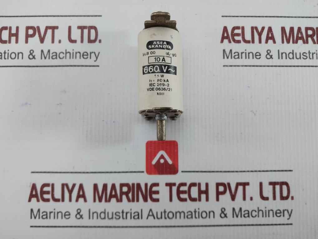 Slb 00 Gl-gg High Rupturing Capacity Fuse 600V Asea Skandia