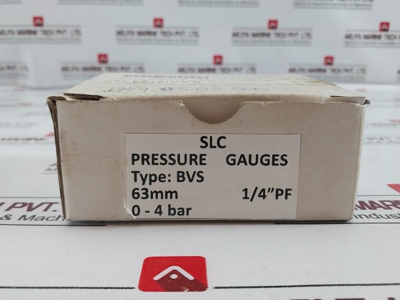 Slc Bvs Pressure Gauge 0-4 Bar Mreg11105510G