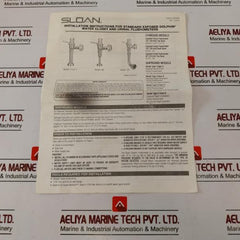 SLOAN 186-1 Flushometer Urinal Valve Spud Coupling and Flange Kit