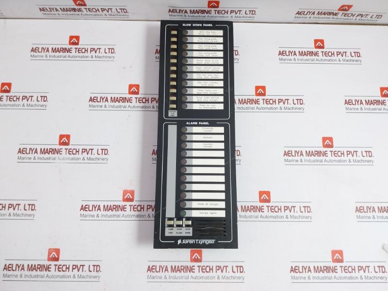 Slow Down Alarm Panel 900366210 V01 Soren T. Lyngso