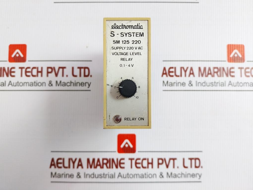 Sm 125 220 Voltage Level Relay 220Vac Electromatic