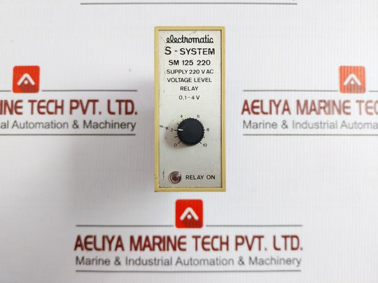 Sm 125 220 Voltage Level Relay 220Vac Electromatic