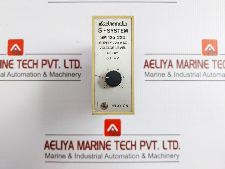 Sm 125 220 Voltage Level Relay 220Vac Electromatic