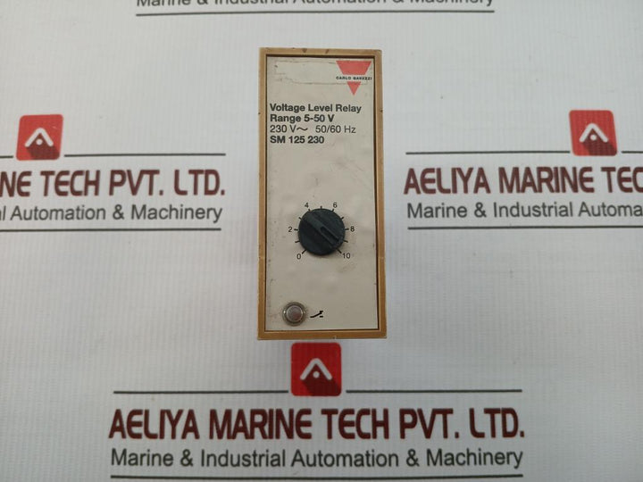 Sm 125 230 Carlo Gavazzi 0-10,230V-50/60Hz Voltage Level Relay