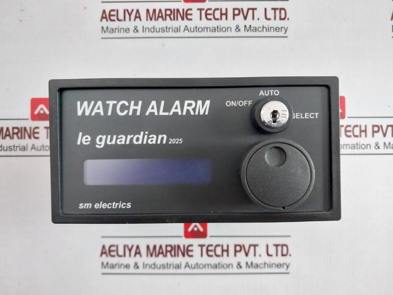 Sm Electrics 770282-c07 Watch Alarm Le Guardian 2025 Operating Device