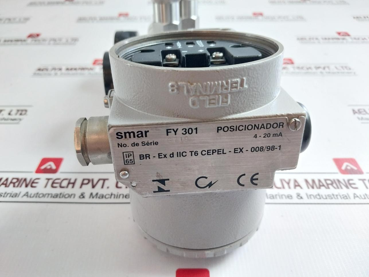 Smar Fy 301 Smart Valve Positioner 4-20Ma Ip65 0-160 Psi 0-1000/1100 Kpa
