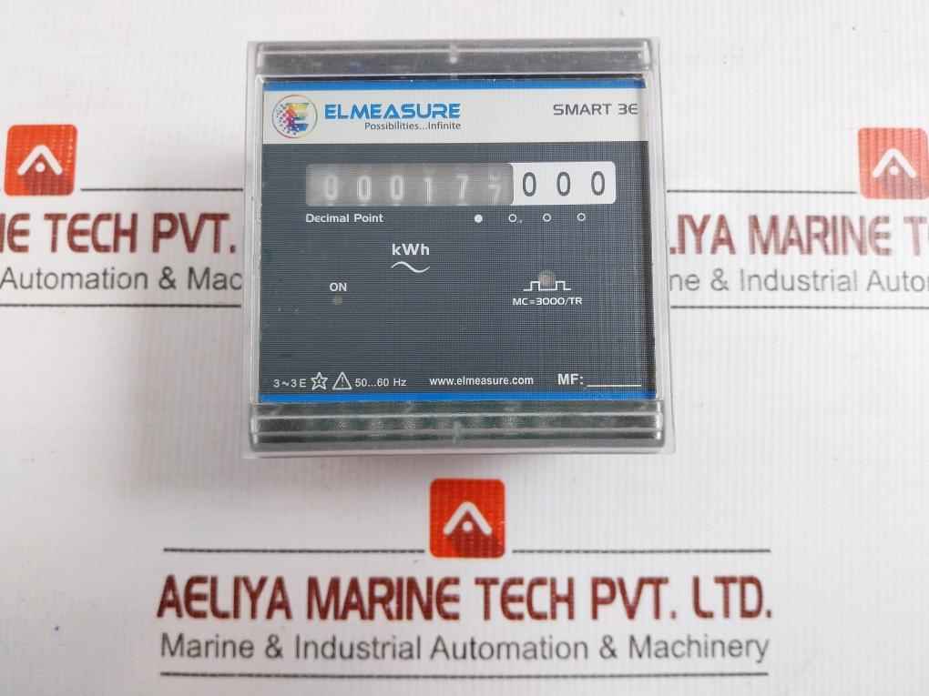 Smart 3E Elmeasure 50/60Hz Electricity Energy Meter