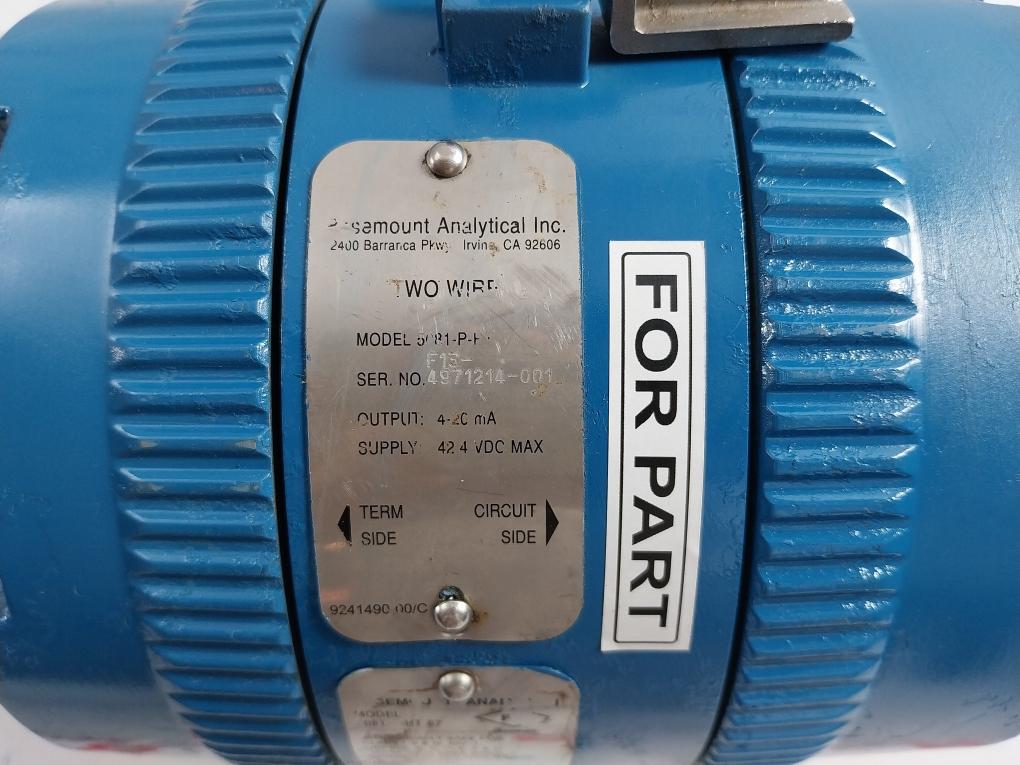 Smart Transmitter Supply - 42.4 Vdc Max Rosemount 5081-p-ht 70°C