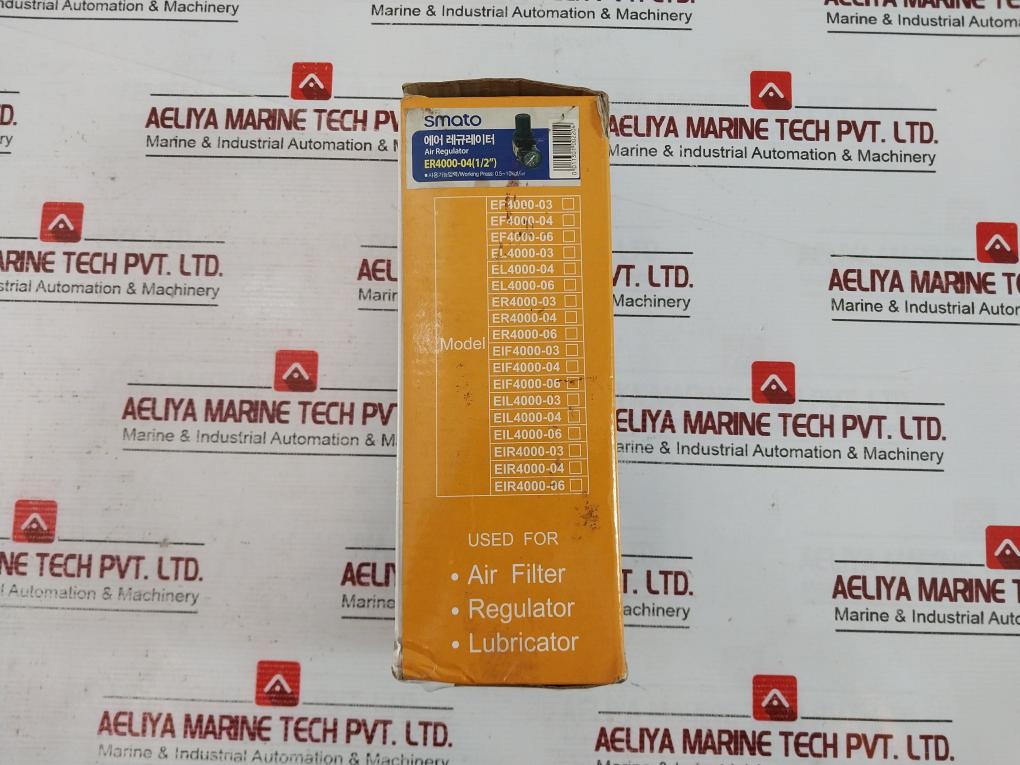 Smato Er4000-04 Air Regulator Iso9000 0.5 10Kgf/Cm2