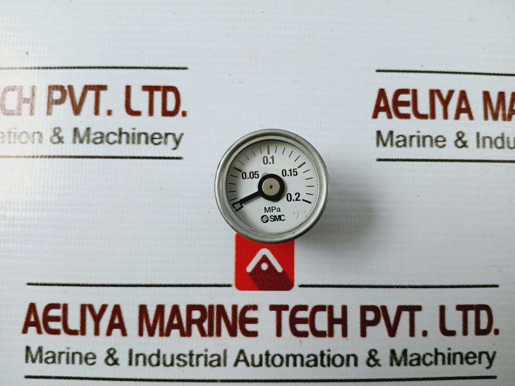 SMC 0-0.2 MPA Pressure Gauge PSI