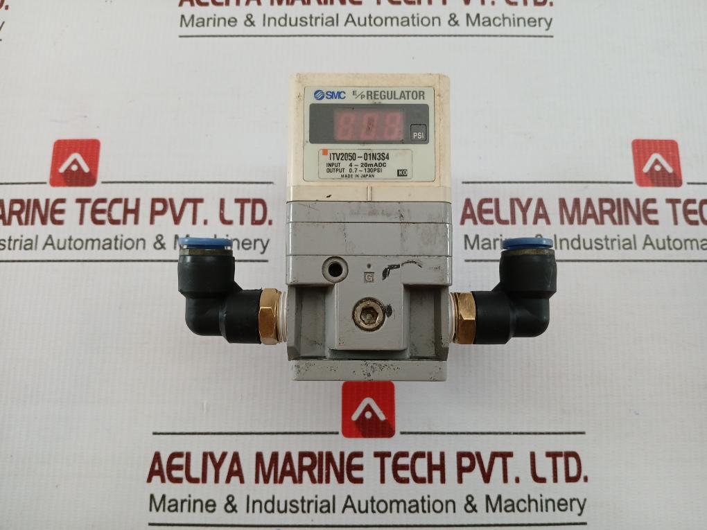 Smc 0.7-130Psi E/P Regulator Itv2050-01N3S4