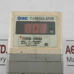 Smc 0.7-130Psi E/P Regulator Itv2050-01N3S4