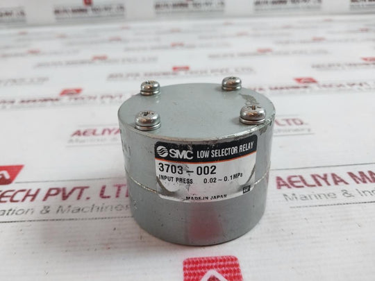 Smc 3703-002 Low Selector Relay 0.02-0.1 Mpa