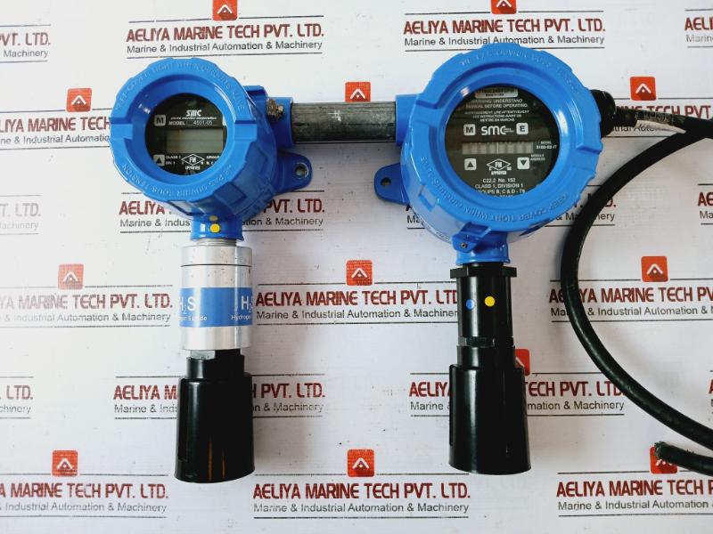 Smc 4501-05 Gas Detector 0-100 Ppm H2S (Hydrogen Sulfide) 10Vdc To 30Vdc
