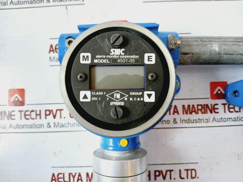 Smc 4501-05 Gas Detector 0-100 Ppm H2S (Hydrogen Sulfide) 10Vdc To 30Vdc