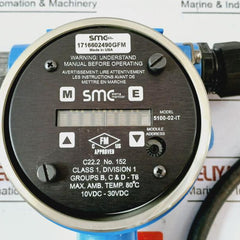 Smc 4501-05 Gas Detector 0-100 Ppm H2S (Hydrogen Sulfide) 10Vdc To 30Vdc