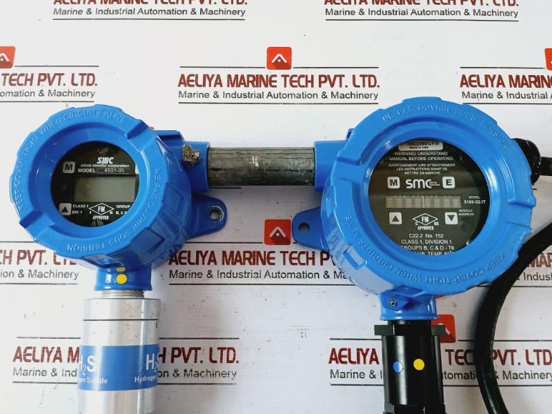 Smc 4501-05 Gas Detector 0-100 Ppm H2S (Hydrogen Sulfide) 10Vdc To 30Vdc