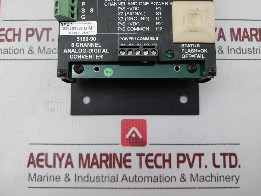 8 Channel Analog-digital Converter 5100-90 Smc