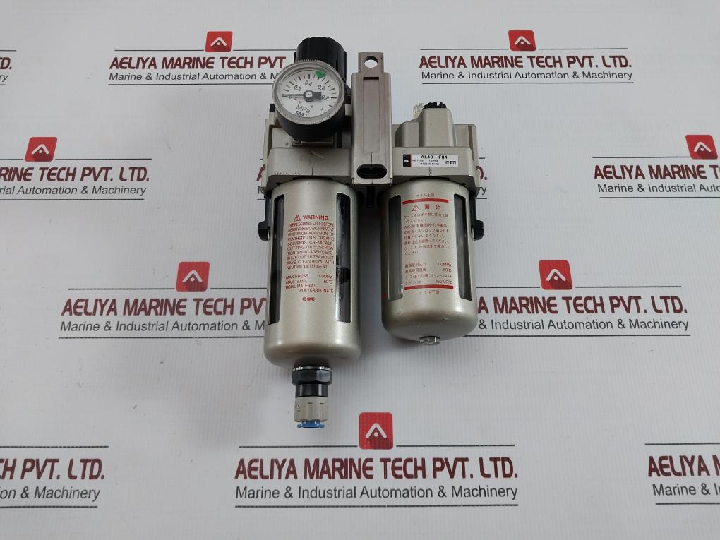 Air Filter Regulator Lubricator Ac40A-f04Cg Smc 1.0Mpa