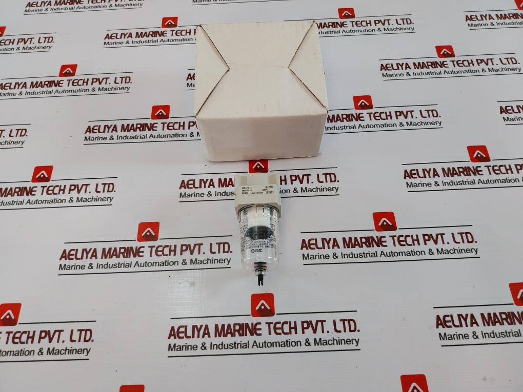 Smc Af20-f02-a Pneumatic Filter With Manual Drain 1.0Mpa 60°C