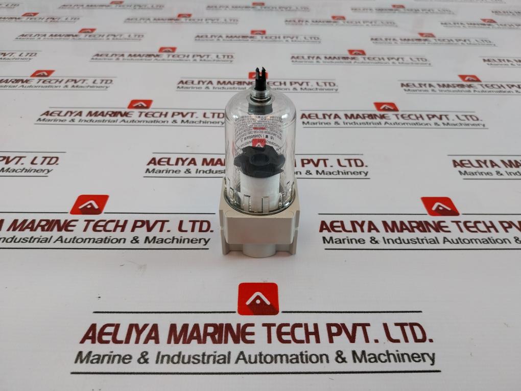 Smc Af20-f02-a Pneumatic Filter With Manual Drain 1.0Mpa 60°C