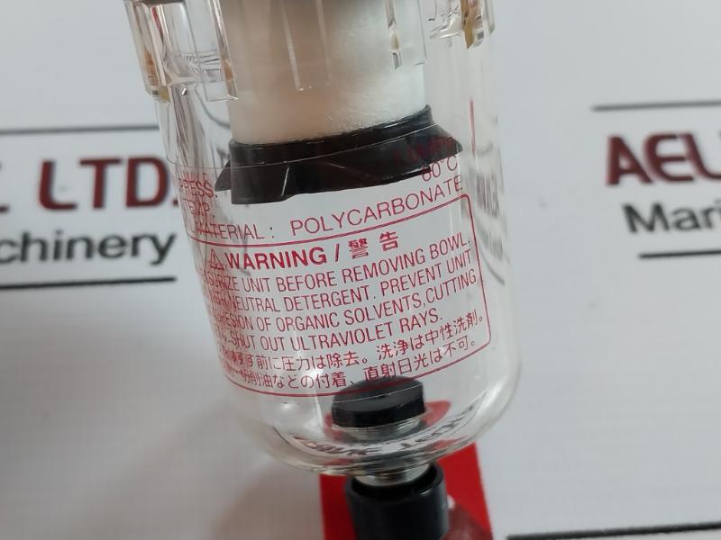 Smc Af20-f02 Air Filter Max Pressure 1.0 Mpa Max Temp 60°C