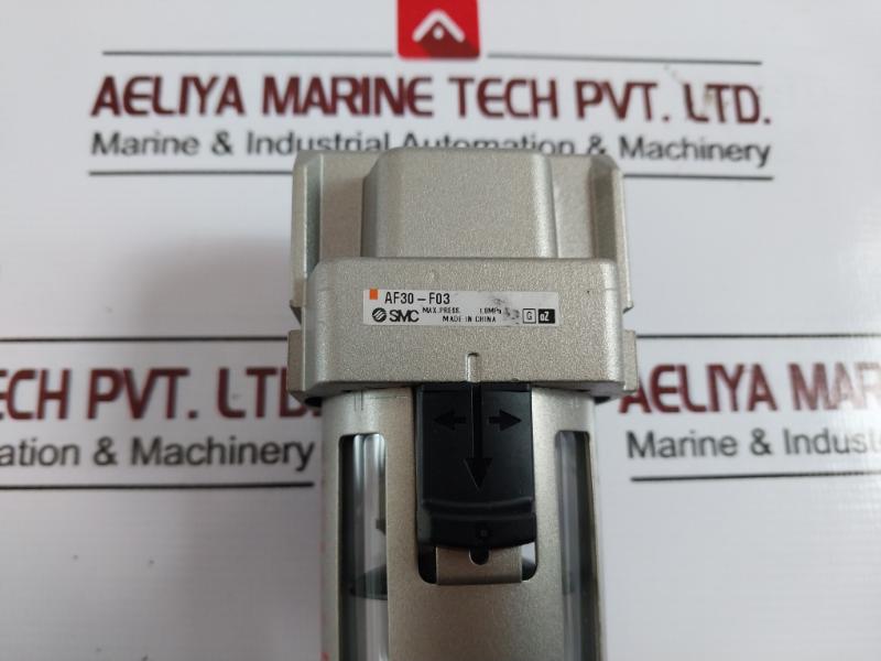 Smc Af30-f03 Air Filter Max Pressure 1.0 Mpa, Max Temp 60°C